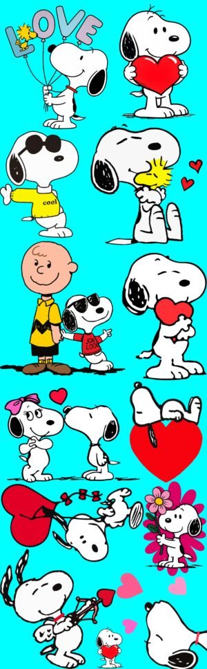 Paño DTF Textil Snoopy